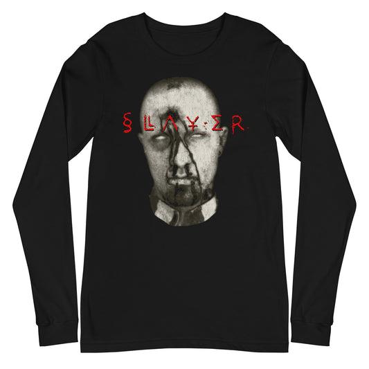 MERCHMOMENT Slayer - Blank Eyes Long Sleeve T-Shirt [Apparel] - Rock Band Apparel