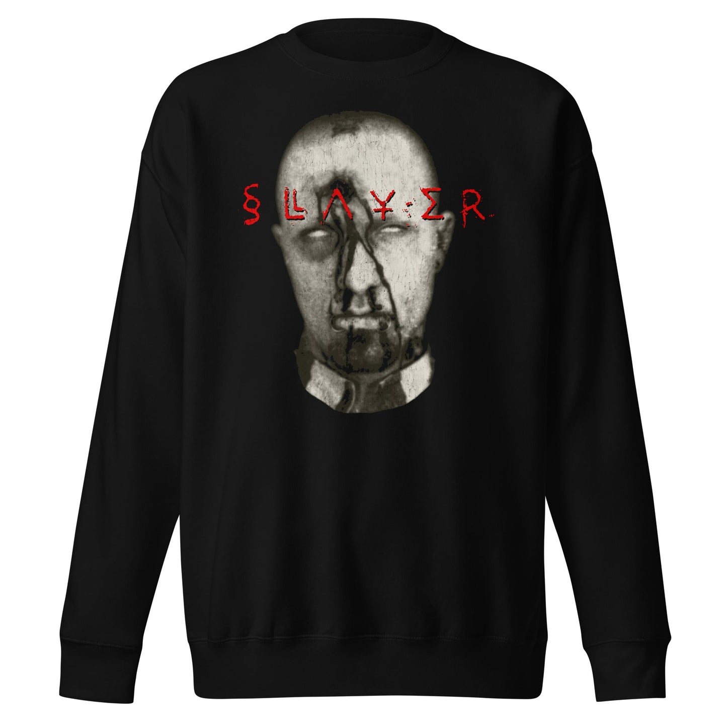 MerchMoment Slayer - Blank Eyes Sweatshirt [Apparel] Black