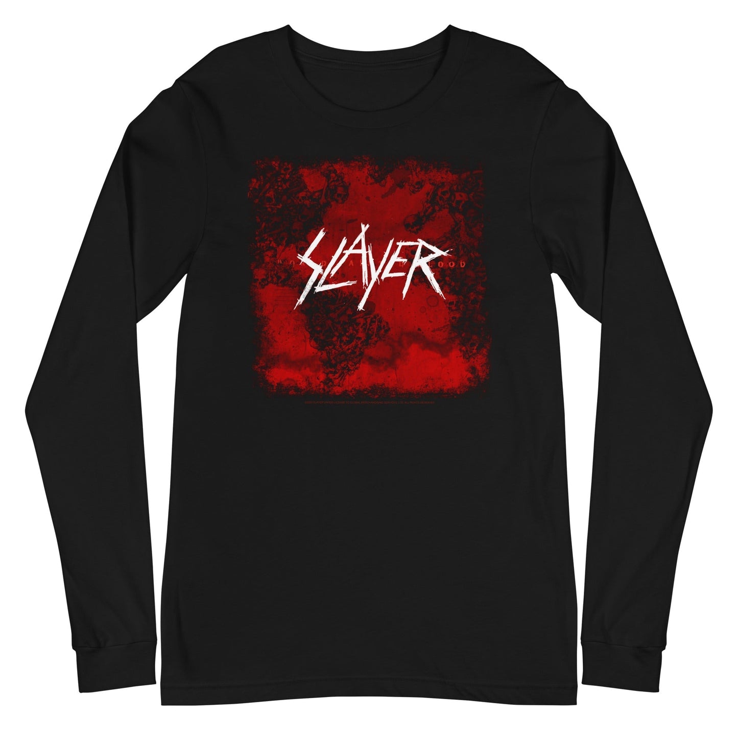 MERCHMOMENT Slayer - Blood Logo Long Sleeve T-Shirt [Apparel] - Rock Band Apparel
