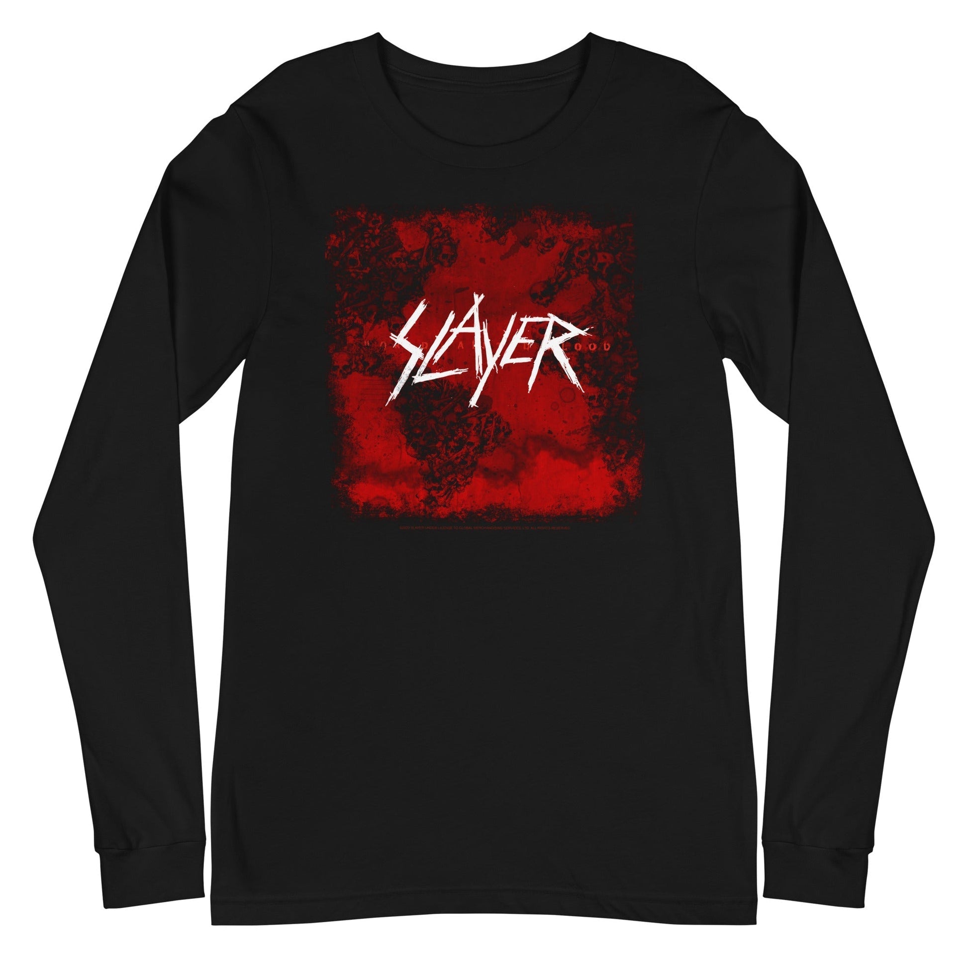 MERCHMOMENT Slayer - Blood Logo Long Sleeve T-Shirt [Apparel] - Rock Band Apparel