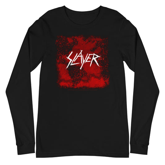 MERCHMOMENT Slayer - Blood Logo Long Sleeve T-Shirt [Apparel] - Rock Band Apparel
