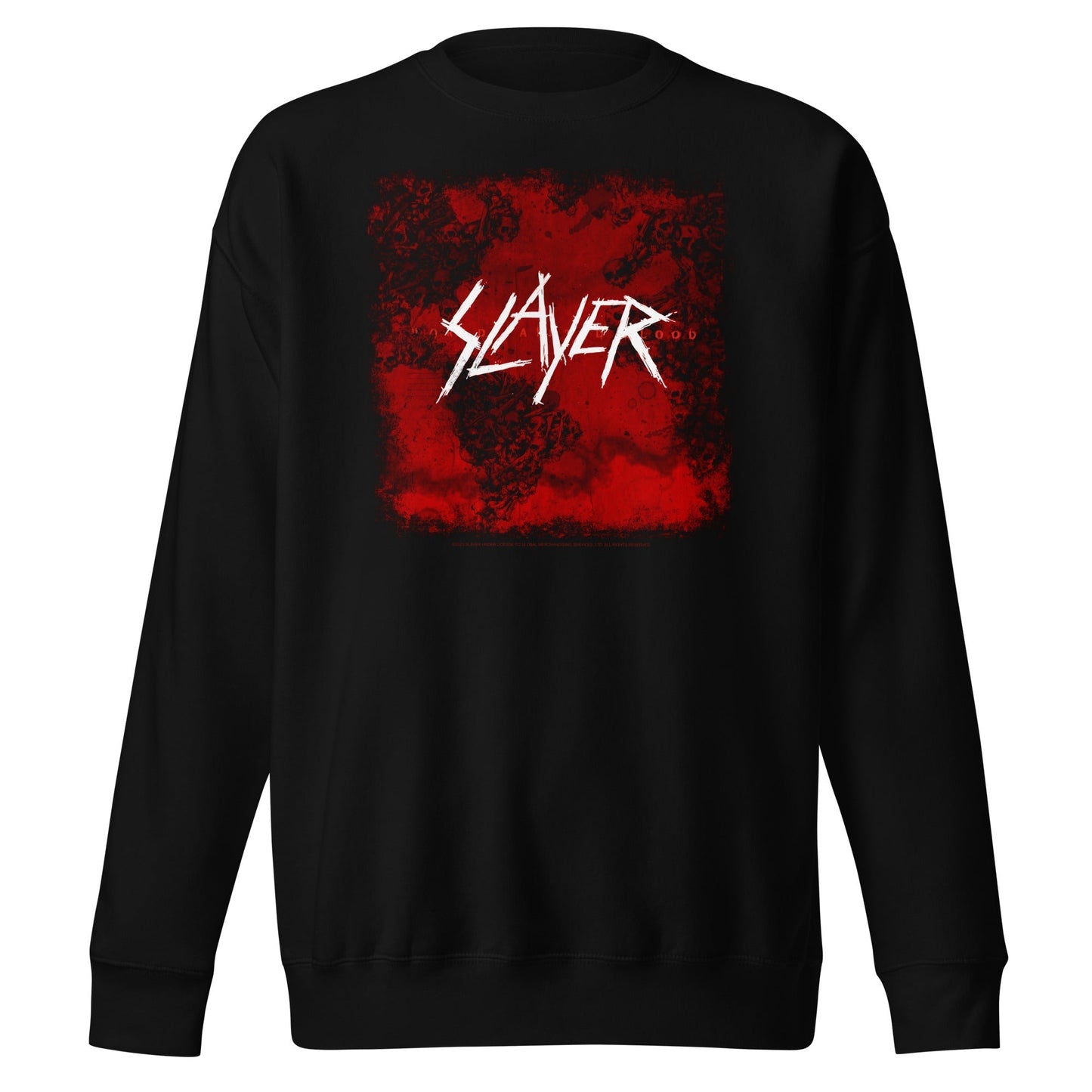 MERCHMOMENT Slayer - Blood Logo Sweatshirt [Apparel] - Rock Band Apparel