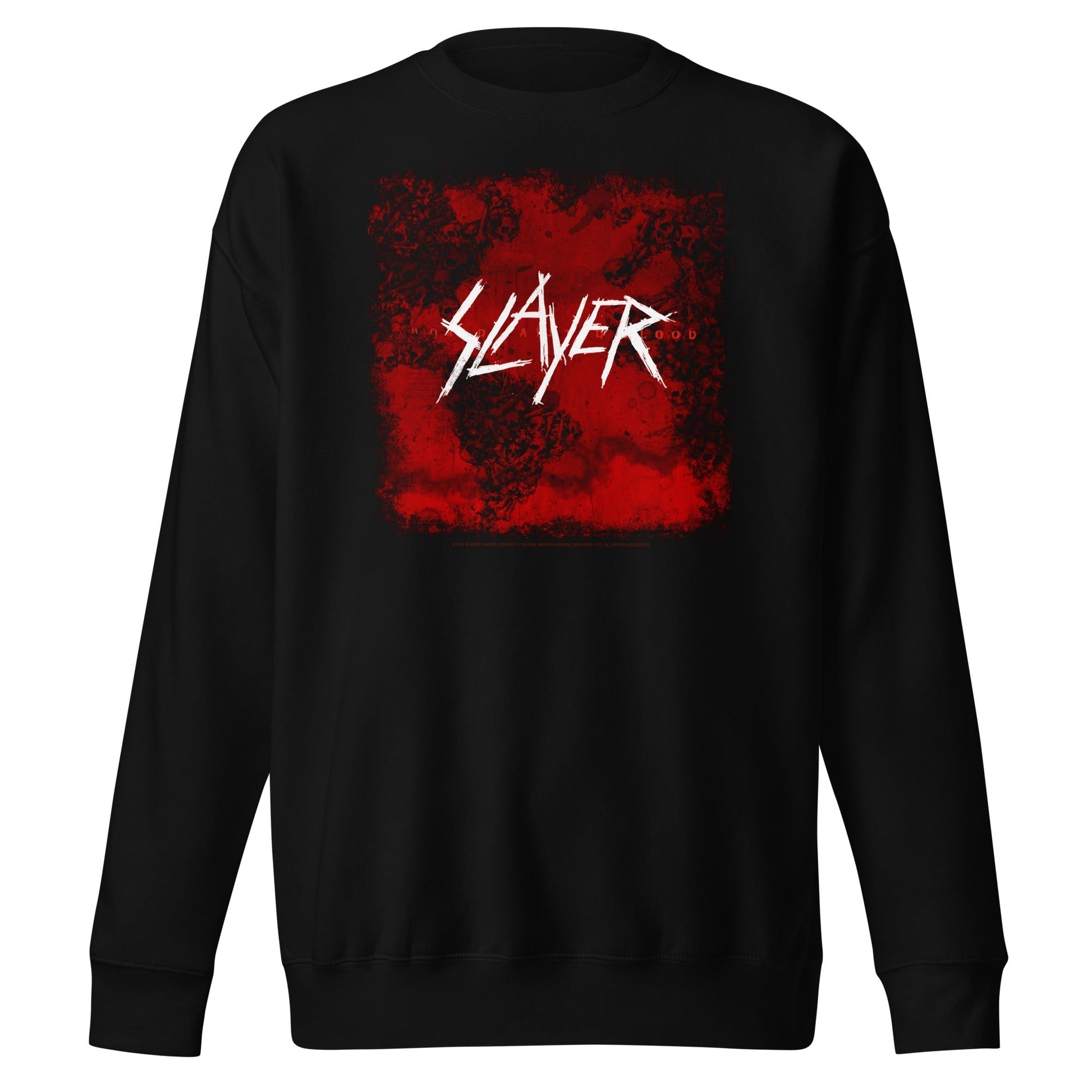 MERCHMOMENT Slayer - Blood Logo Sweatshirt [Apparel] - Rock Band Apparel