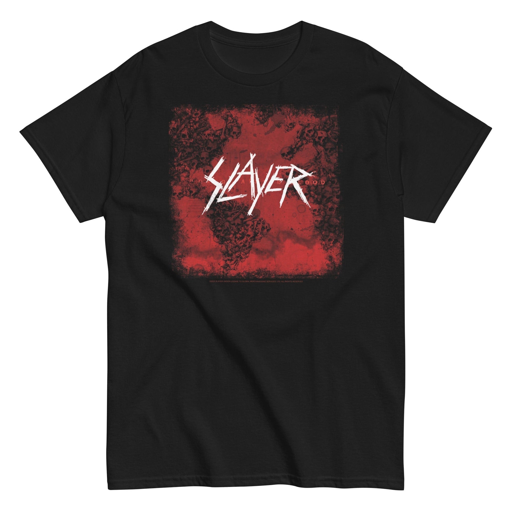 MerchMoment Slayer - Blood Logo T-Shirt [Apparel] Black