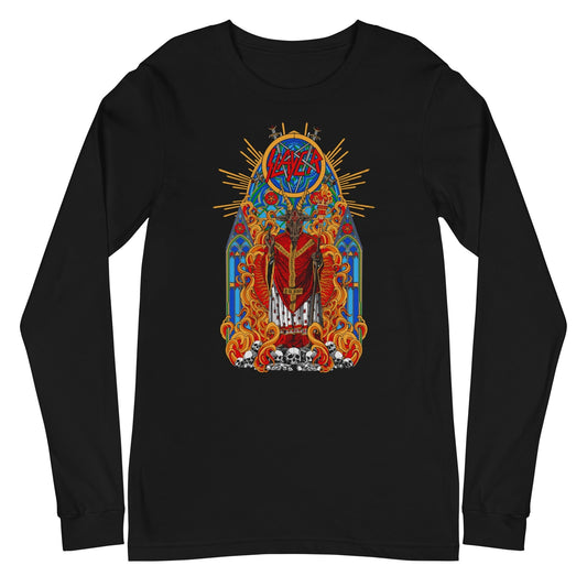 MerchMoment Slayer - Chapel Long Sleeve T-Shirt [Apparel] Black