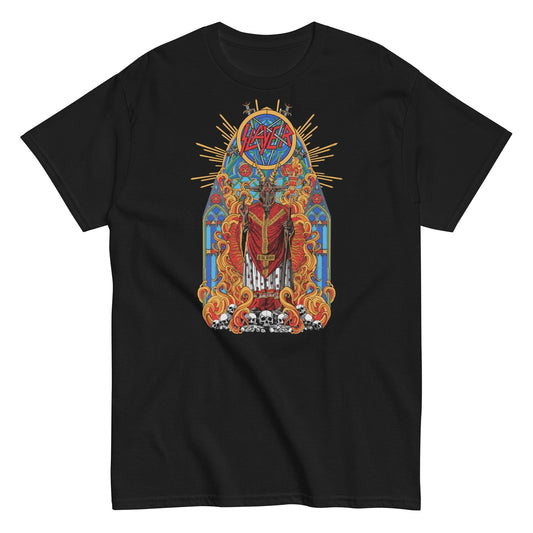 MERCHMOMENT Slayer - Chapel T-Shirt [Apparel] - Rock Band Apparel