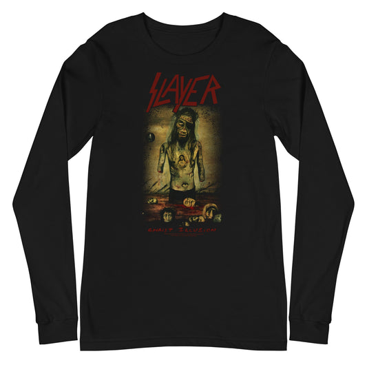MERCHMOMENT Slayer - Christ Illusion Long Sleeve T-Shirt [Apparel] - Rock Band Apparel