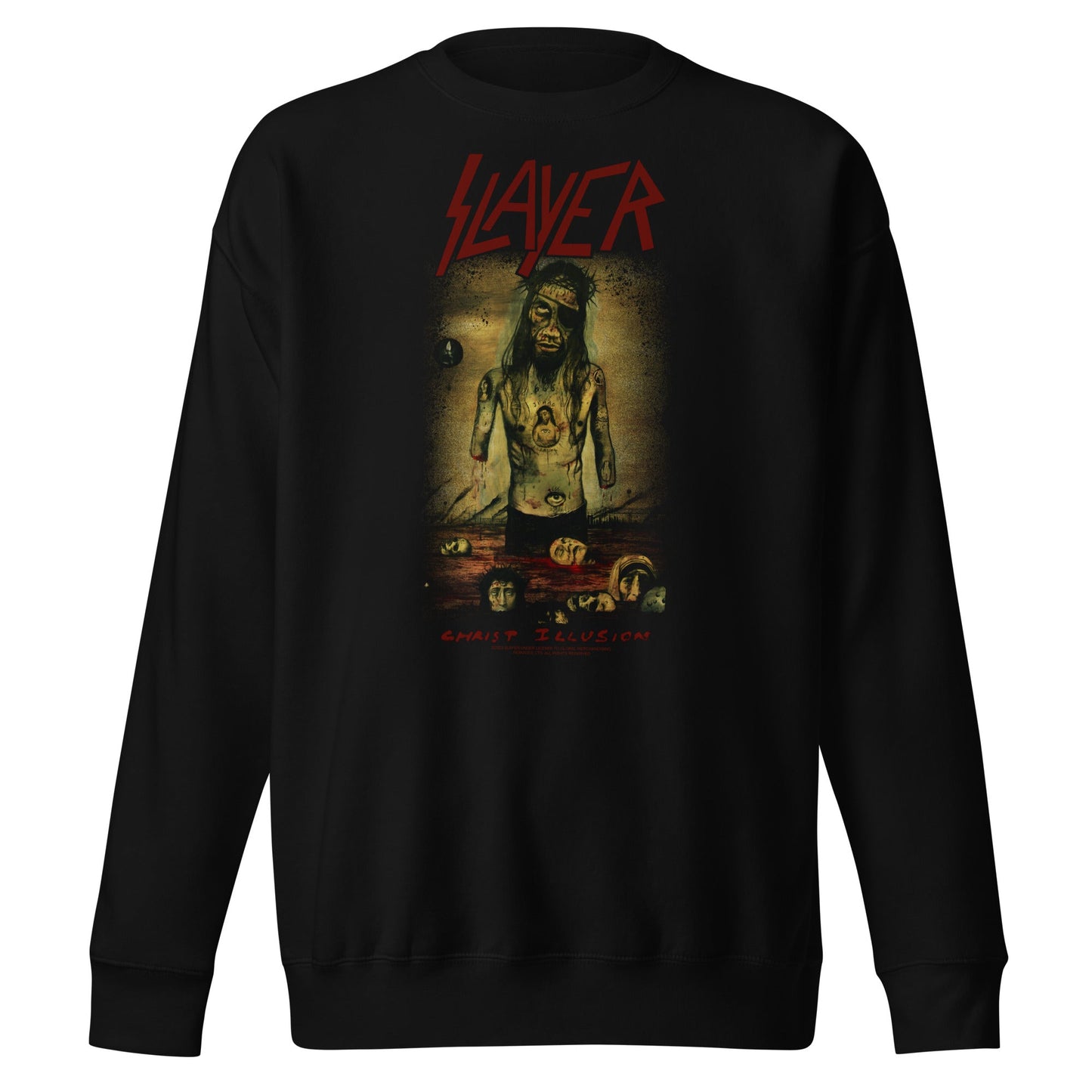 MERCHMOMENT Slayer - Christ Illusion Sweatshirt [Apparel] - Rock Band Apparel