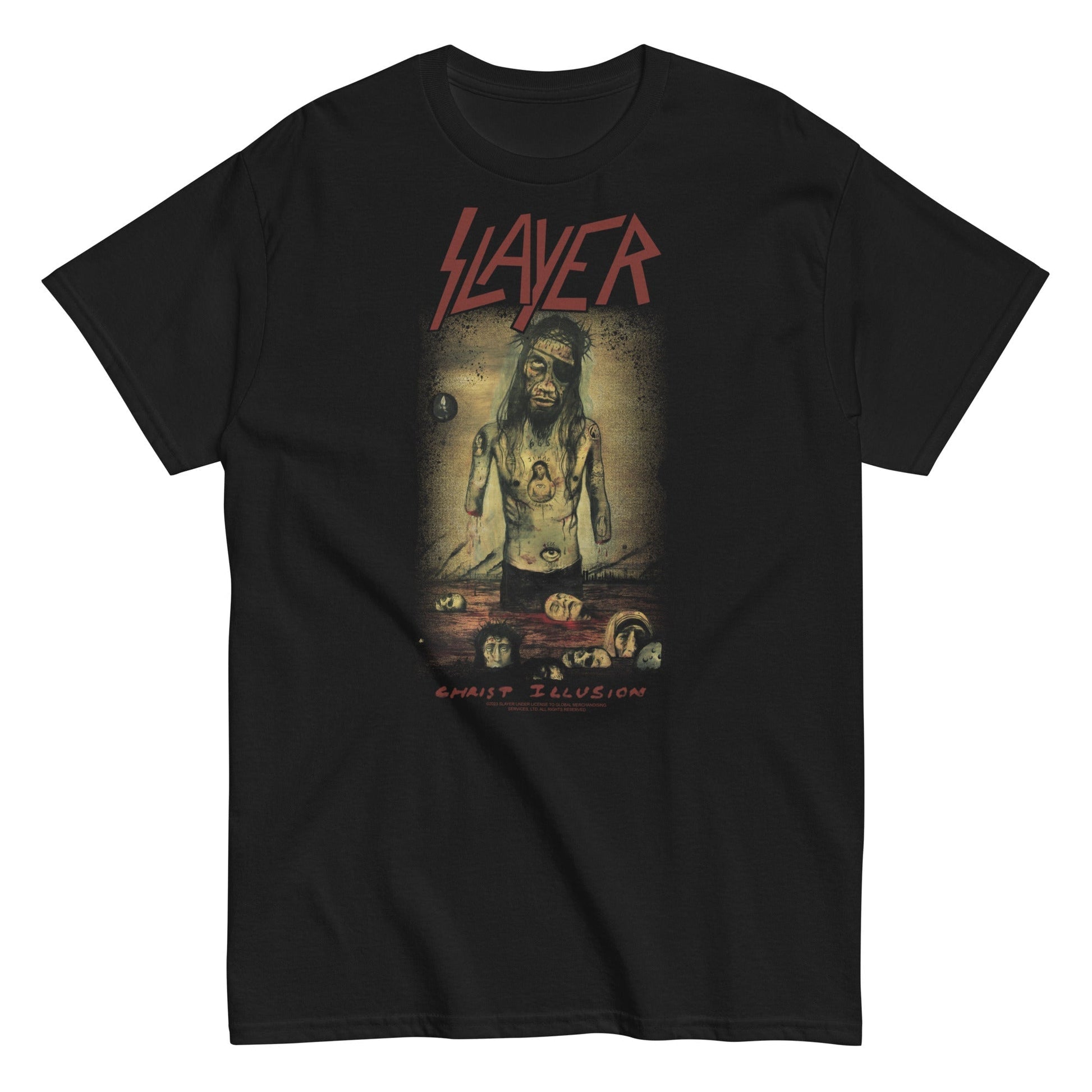 MerchMoment Slayer - Christ Illusion T-Shirt [Apparel] Black