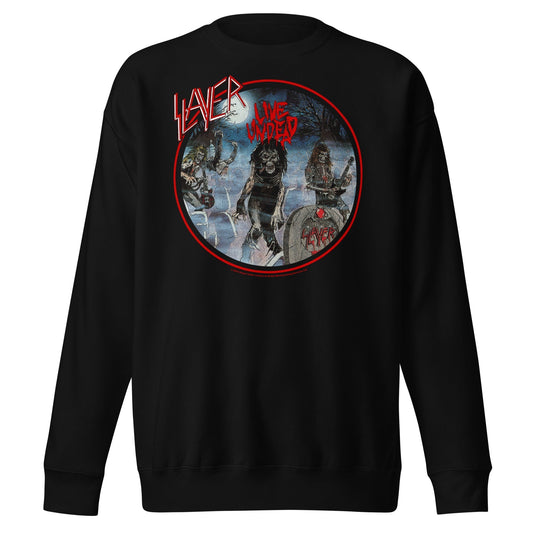 MERCHMOMENT Slayer - Death Rock Sweatshirt [Apparel] - Rock Band Apparel