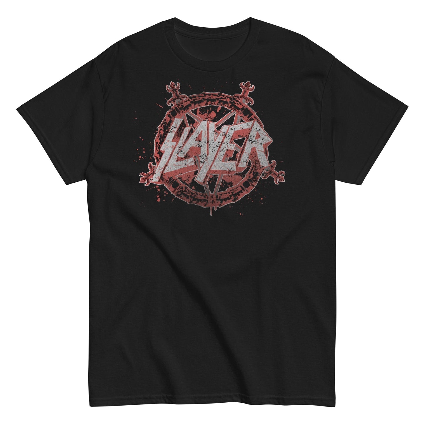 MERCHMOMENT Slayer - Drip Logo T-Shirt [Apparel] - Rock Band Apparel
