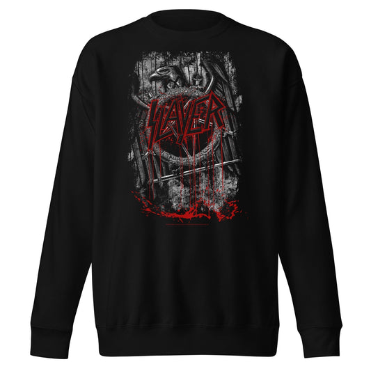 MerchMoment Slayer - Eagle Logo Sweatshirt [Apparel] Black