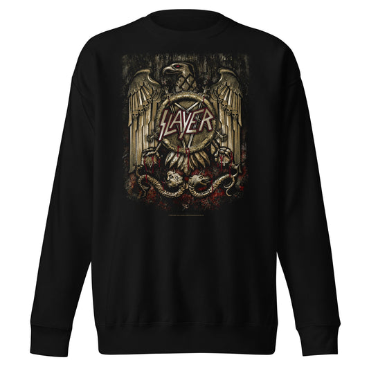 MERCHMOMENT Slayer - Eagle Statue Sweatshirt [Apparel] - Rock Band Apparel
