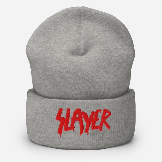 MerchMoment Slayer Embroidered Beanie []