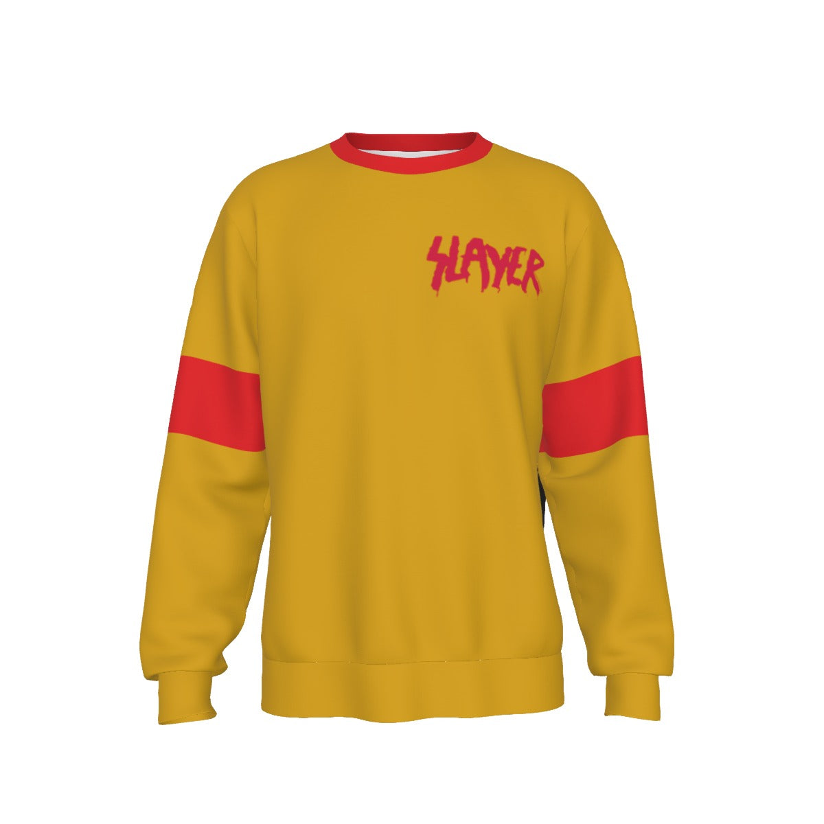 MerchMoment Slayer Giant Skull All Over Print Sweatshirt [Apparel] As Shown