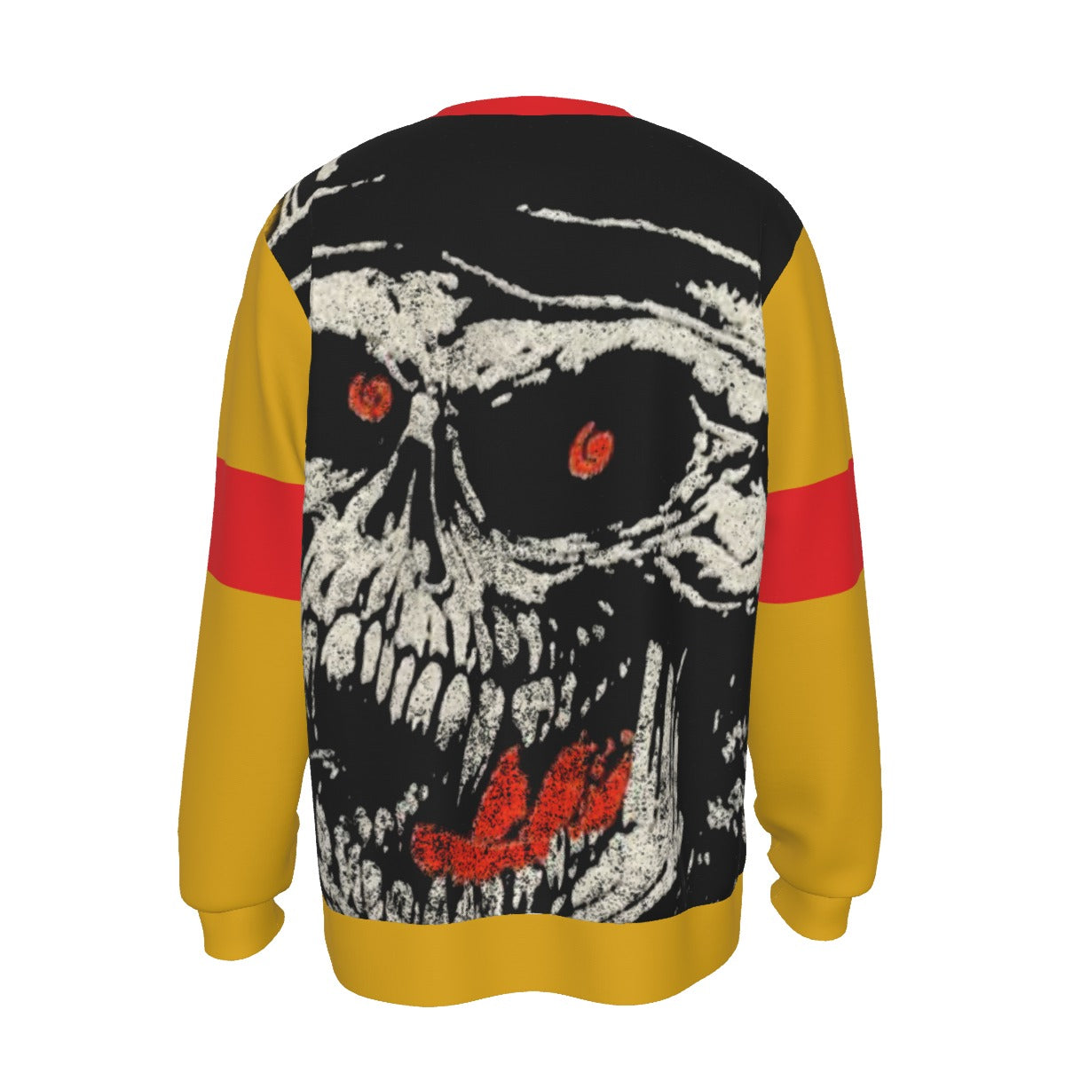 MerchMoment Slayer Giant Skull All Over Print Sweatshirt [Apparel] As Shown