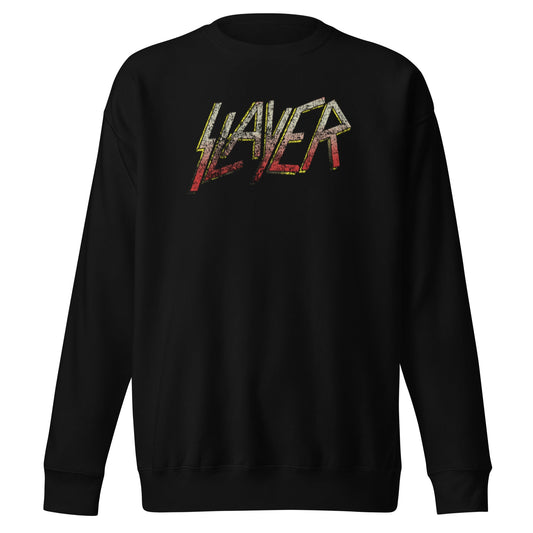 MERCHMOMENT Slayer - Gradient Logo Sweatshirt [Apparel] - Rock Band Apparel