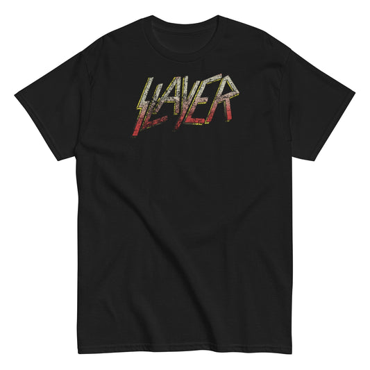MERCHMOMENT Slayer - Gradient Logo T-Shirt [Apparel] - Rock Band Apparel