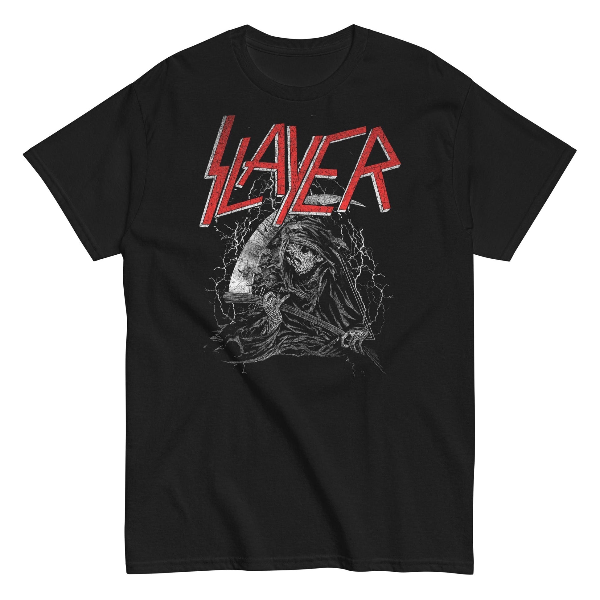 MerchMoment Slayer - Grim Reaper T-Shirt [Apparel] Black