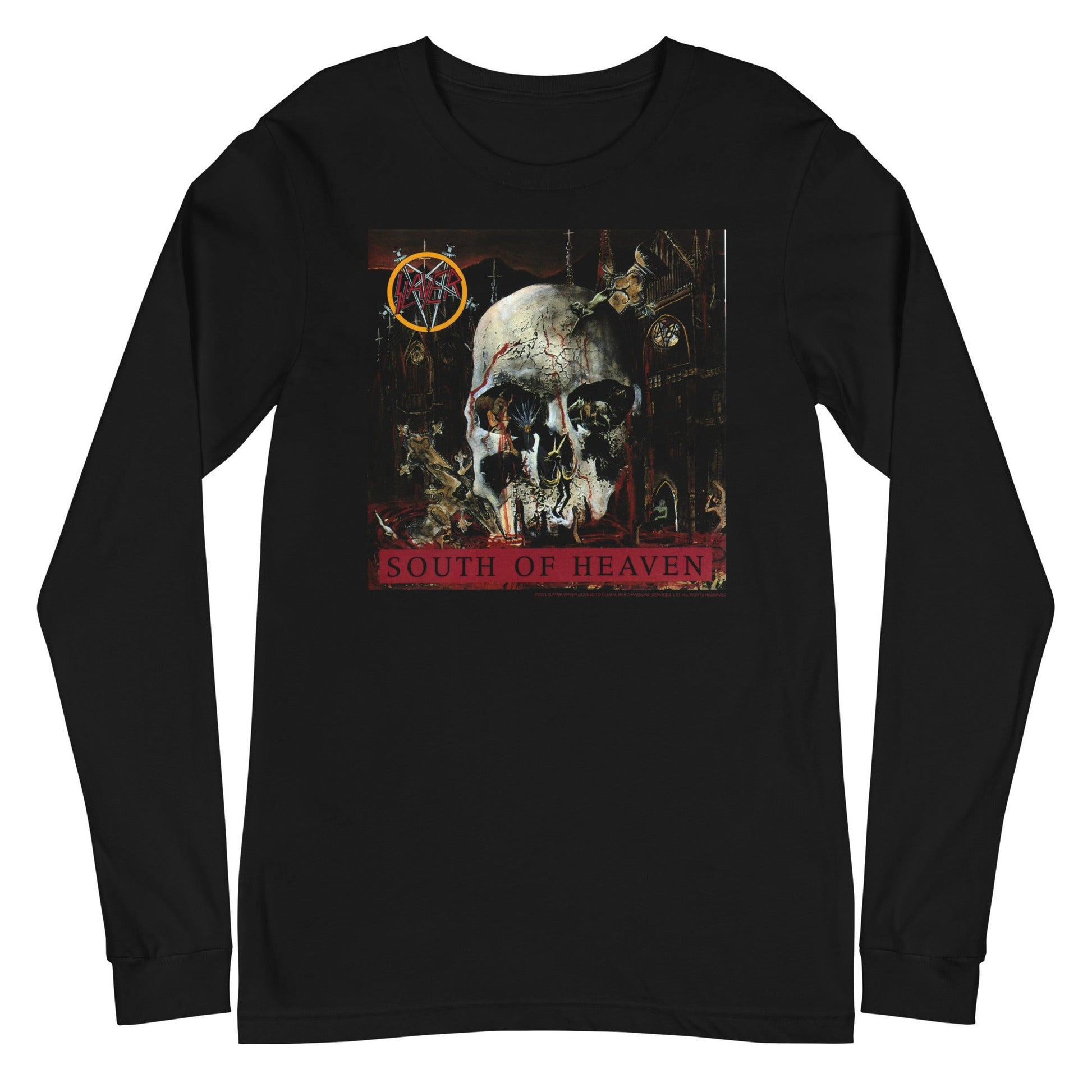 MerchMoment Slayer - Heaven Cover Long Sleeve T-Shirt [Apparel] Black