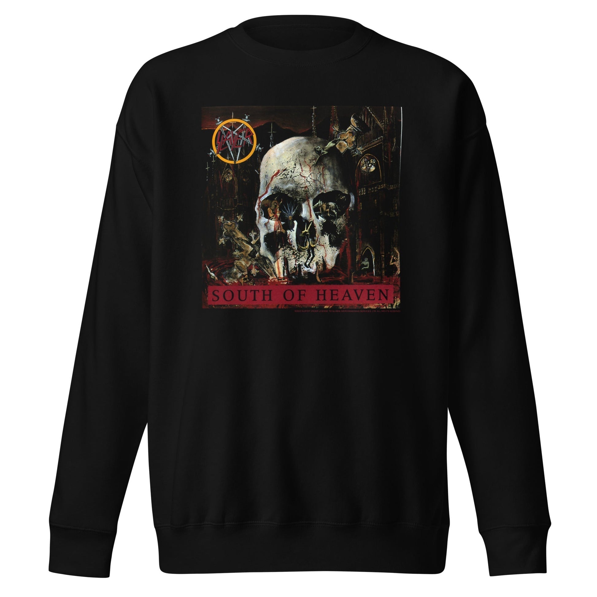 MerchMoment Slayer - Heaven Cover Sweatshirt [Apparel] Black