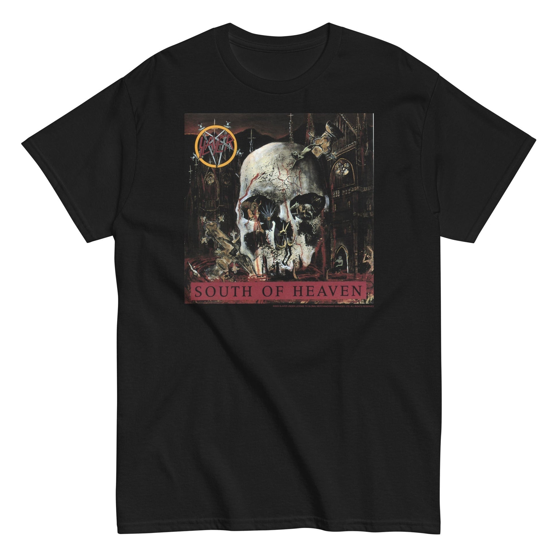 MERCHMOMENT Slayer - Heaven Cover T-Shirt [Apparel] - Rock Band Apparel
