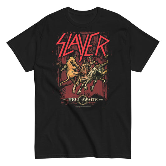 MerchMoment Slayer - Hell Awaits T-Shirt [Apparel] Black