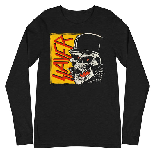 MERCHMOMENT Slayer - Helmet Long Sleeve T-Shirt [Apparel] - Rock Band Apparel