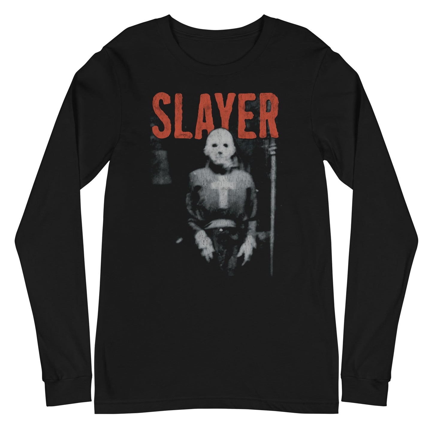 MERCHMOMENT Slayer - Hockey Cross Long Sleeve T-Shirt [Apparel] - Rock Band Apparel