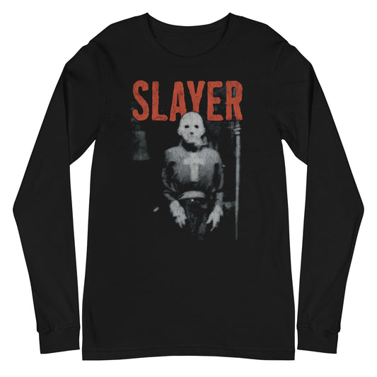 MERCHMOMENT Slayer - Hockey Cross Long Sleeve T-Shirt [Apparel] - Rock Band Apparel