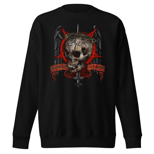 MERCHMOMENT Slayer - Human Stain Sweatshirt [Apparel] - Rock Band Apparel