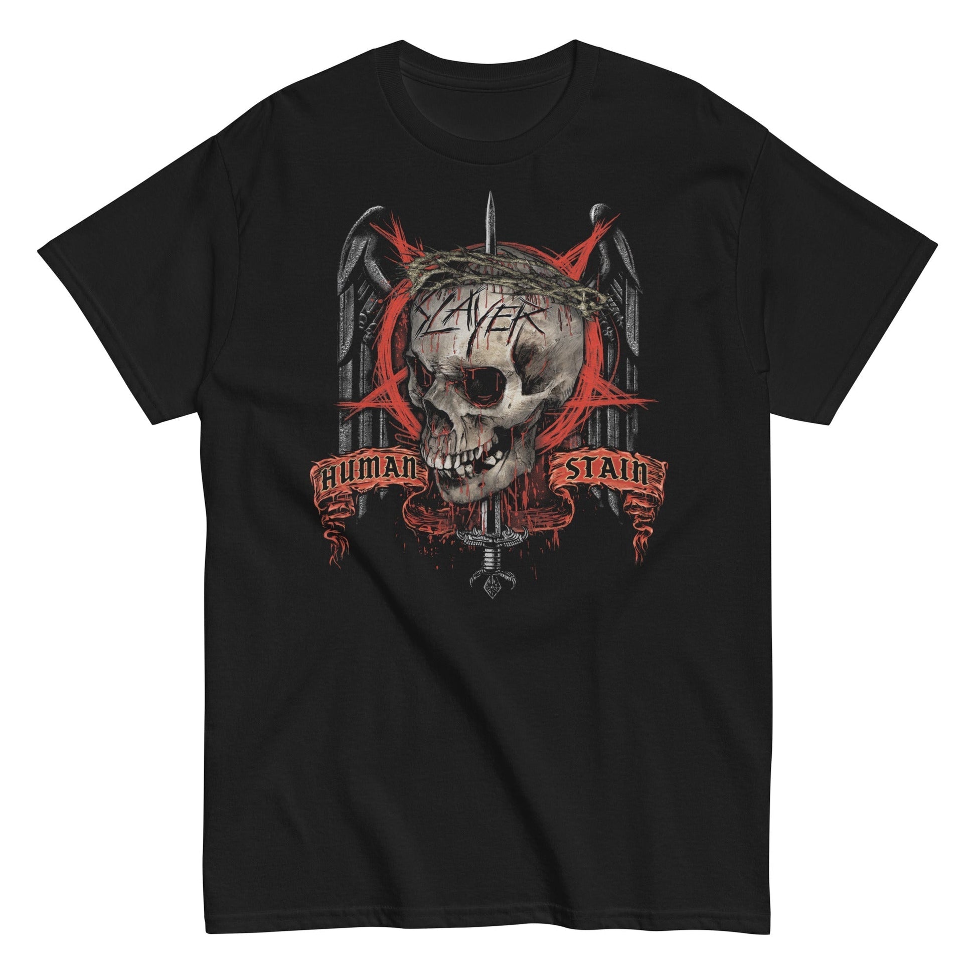 MerchMoment Slayer - Human Stain T-Shirt [Apparel] Black