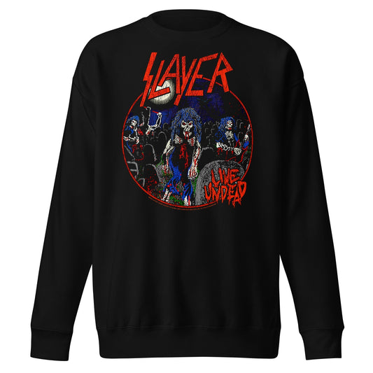 MERCHMOMENT Slayer - Live Undead Sweatshirt [Apparel] - Rock Band Apparel