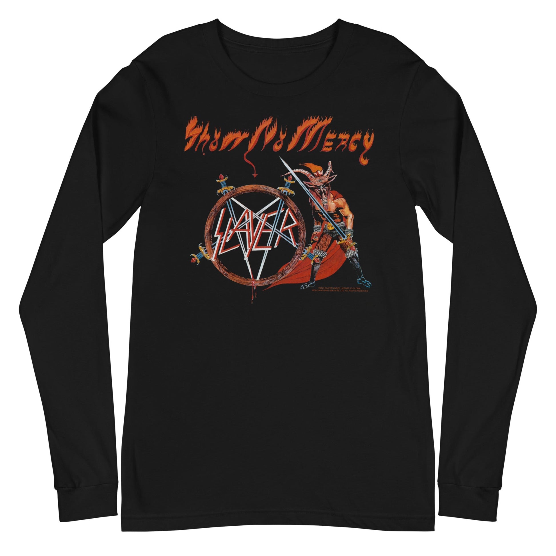 MerchMoment Slayer - Mercy Sword Long Sleeve T-Shirt [Apparel] Black