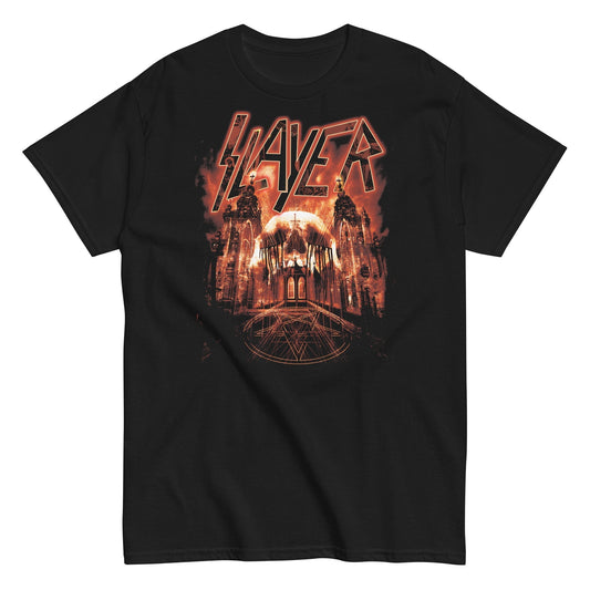MERCHMOMENT Slayer - Red Dawn T-Shirt [Apparel] - Rock Band Apparel
