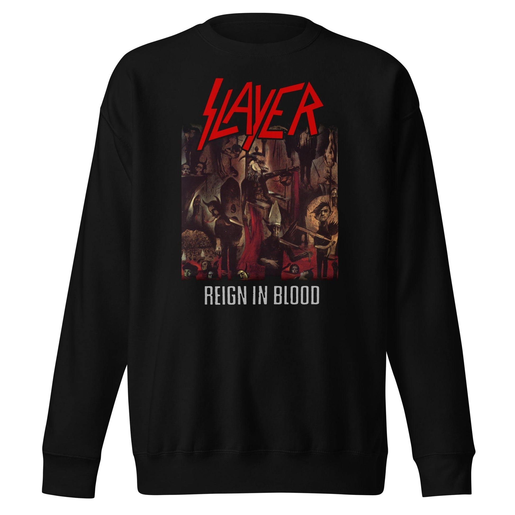 MerchMoment Slayer - Reign in Blood Sweatshirt [Apparel] Black