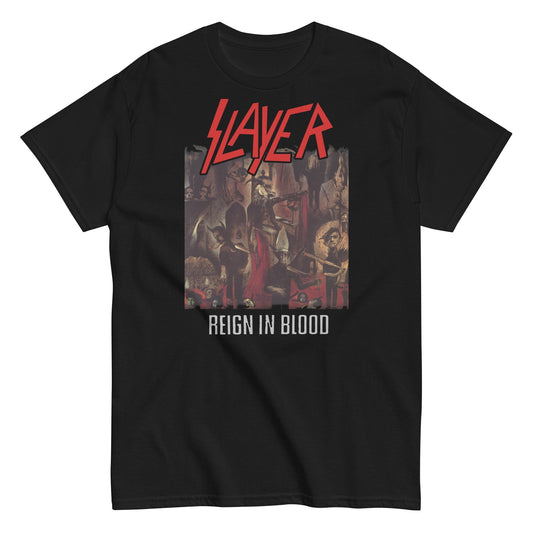 MerchMoment Slayer - Reign in Blood T-Shirt [Apparel] Black