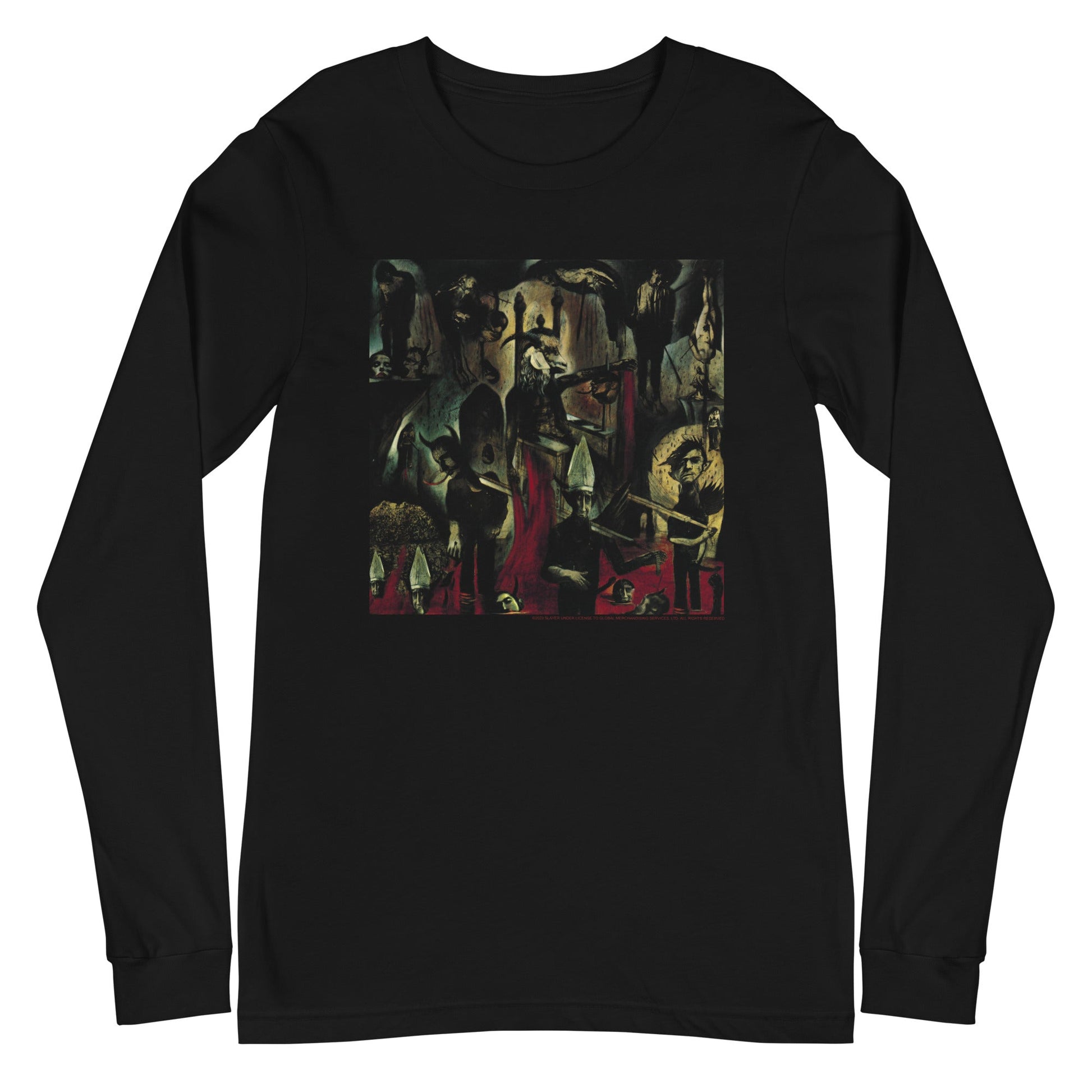 MERCHMOMENT Slayer - Sea of Evil Long Sleeve T-Shirt [Apparel] - Rock Band Apparel