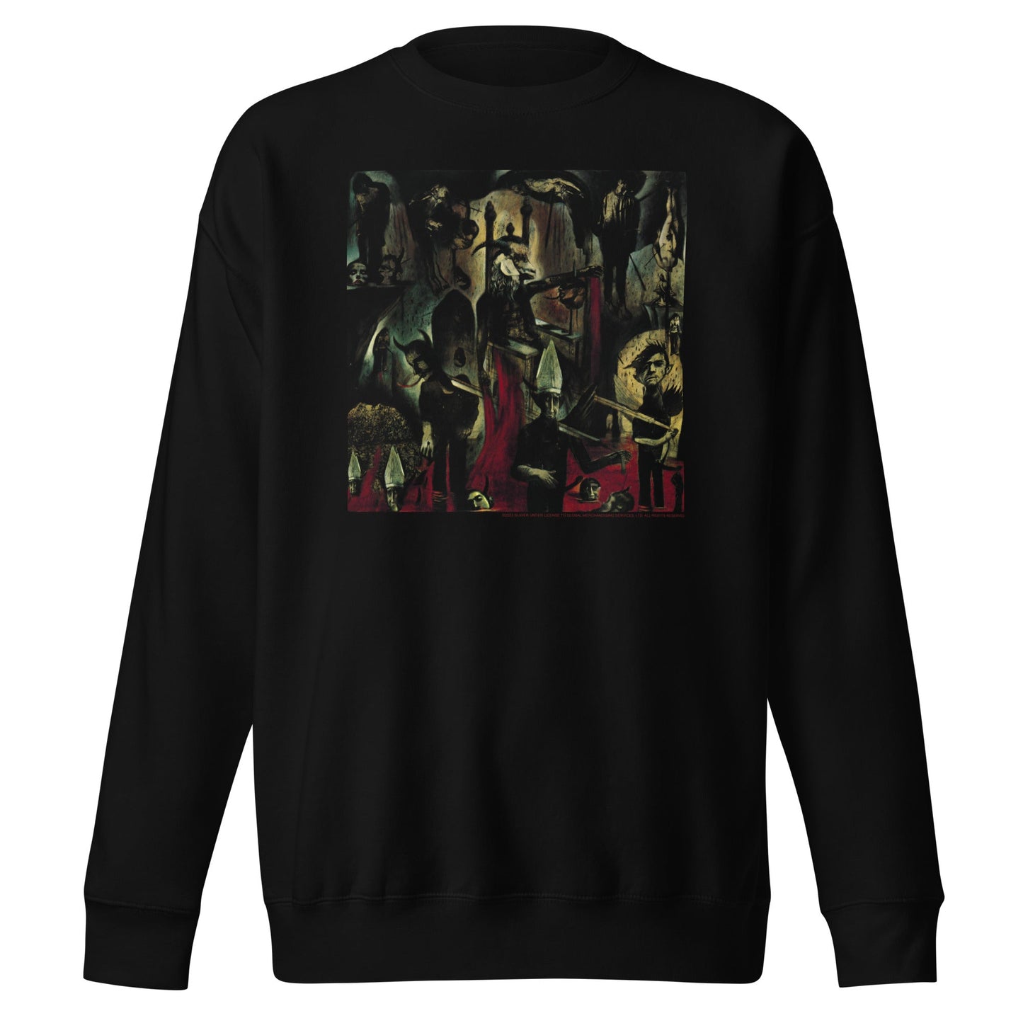 MERCHMOMENT Slayer - Sea of Evil Sweatshirt [Apparel] - Rock Band Apparel