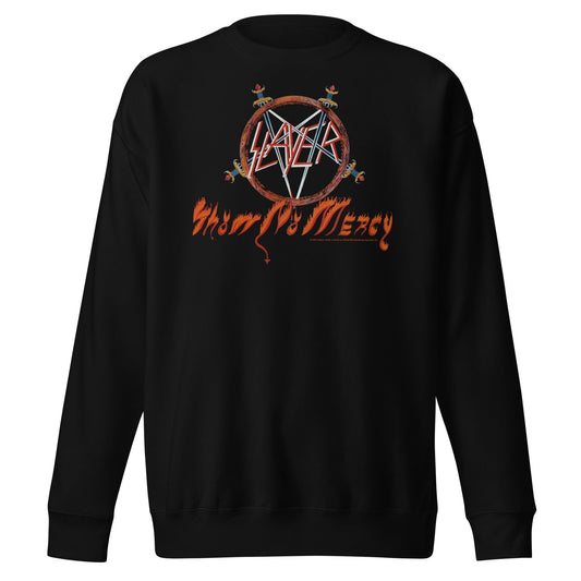 MERCHMOMENT Slayer - Show No Mercy Sweatshirt [Apparel] - Rock Band Apparel