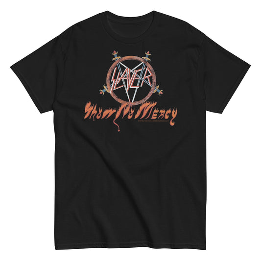 MERCHMOMENT Slayer - Show No Mercy T-Shirt [Apparel] - Rock Band Apparel
