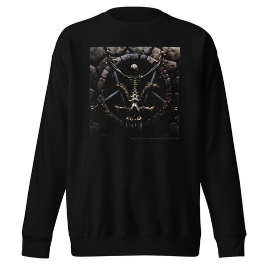 MERCHMOMENT Slayer - Skeleton Pentagram Sweatshirt [Apparel] - Rock Band Apparel