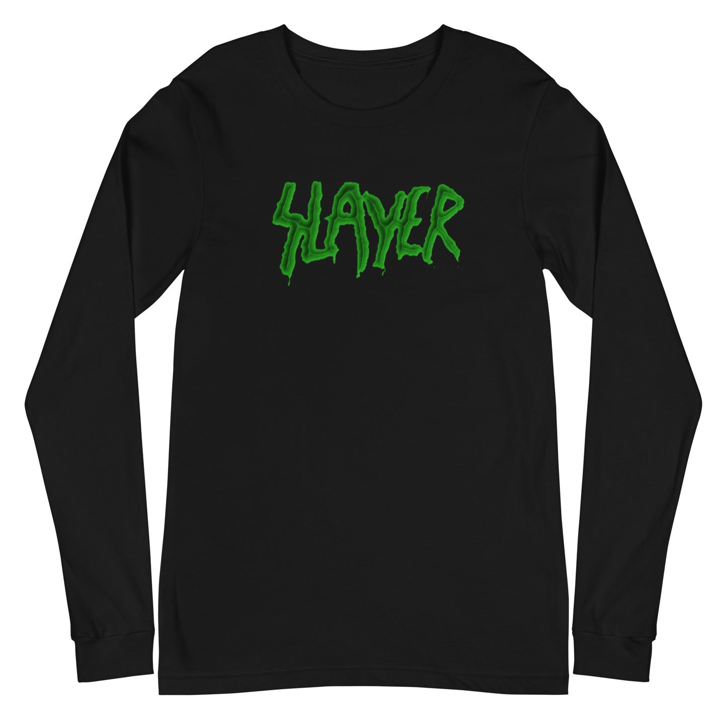 MerchMoment Slayer - Slime Logo Long Sleeve T-Shirt [Apparel] Black