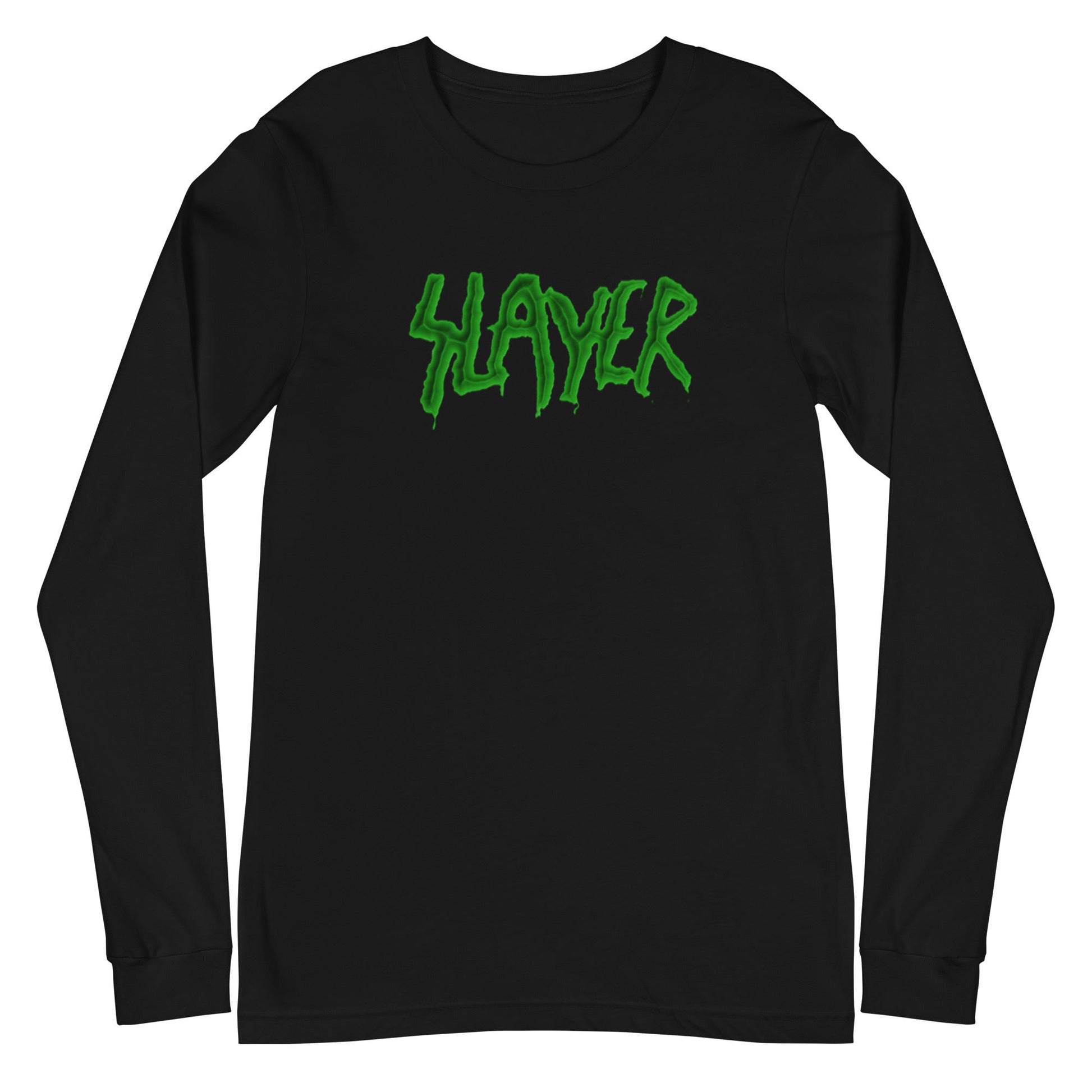 MerchMoment Slayer - Slime Logo Long Sleeve T-Shirt [Apparel] Black