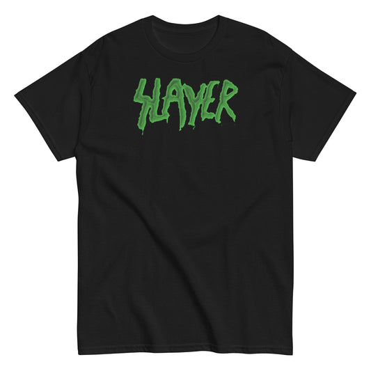 MERCHMOMENT Slayer - Slime Logo T-Shirt [Apparel] - Rock Band Apparel