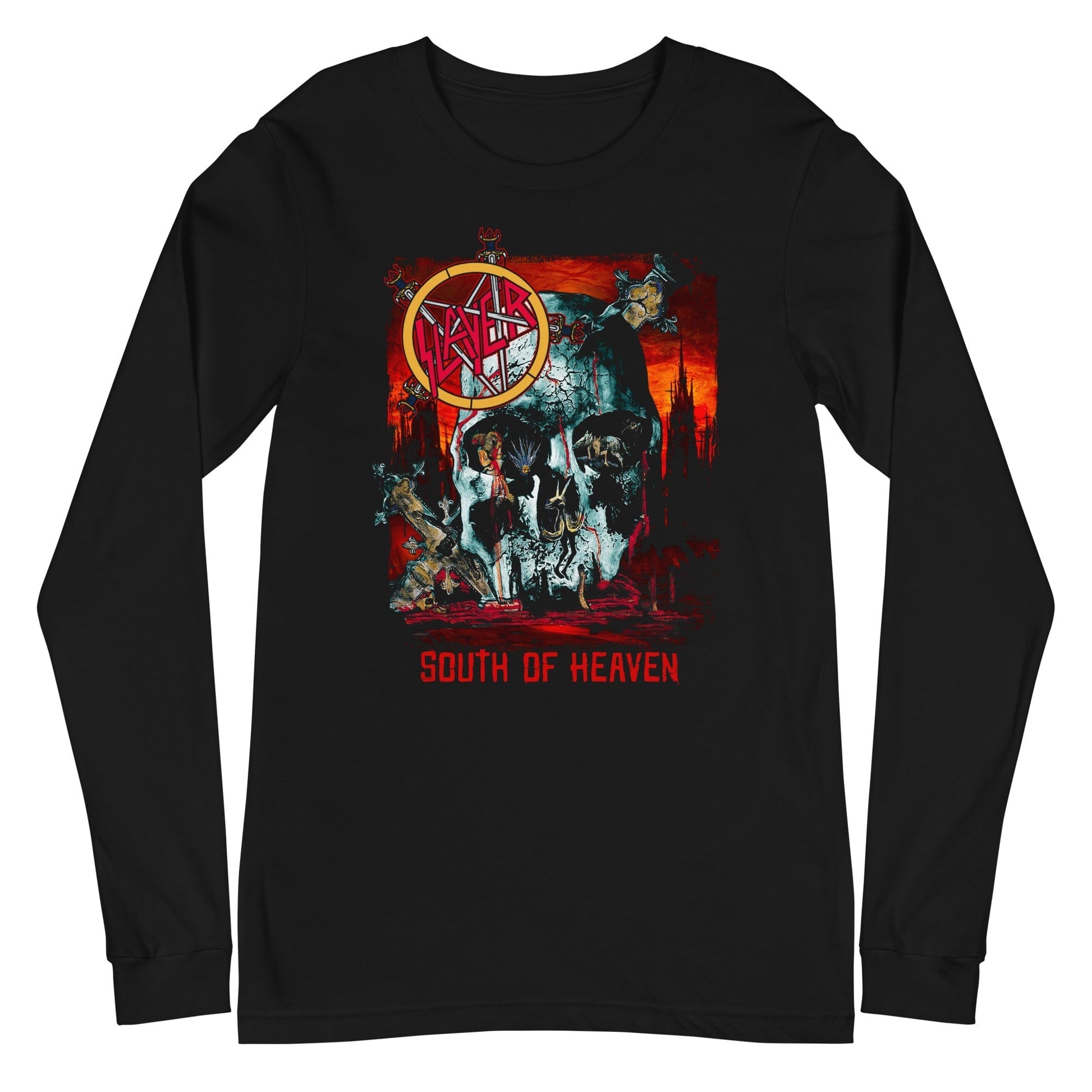 MerchMoment Slayer - South Haven Long Sleeve T-Shirt [Apparel] Black