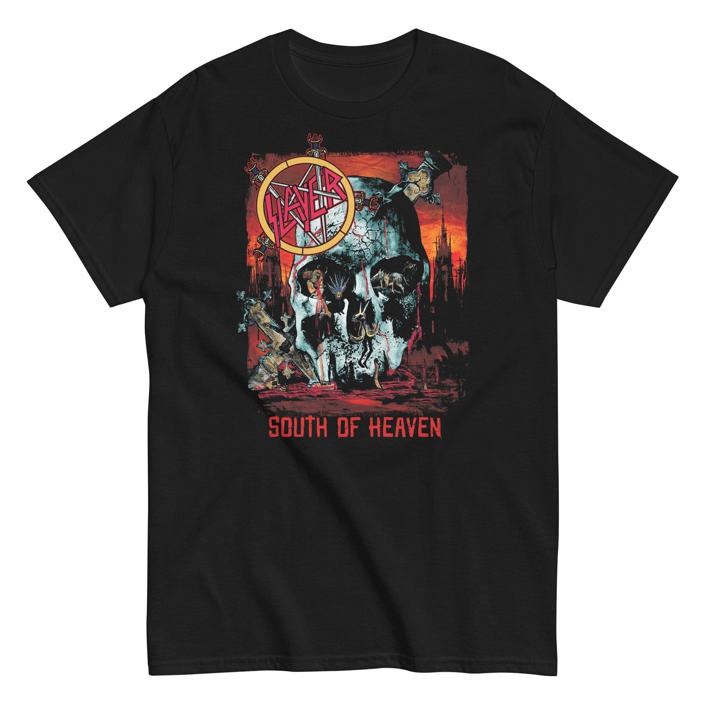MERCHMOMENT Slayer - South Haven T-Shirt [Apparel] - Rock Band Apparel