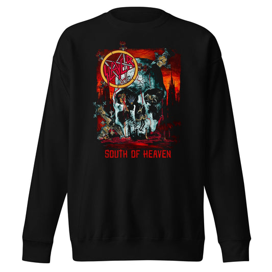 MERCHMOMENT Slayer - South Skull Sweatshirt [Apparel] - Rock Band Apparel