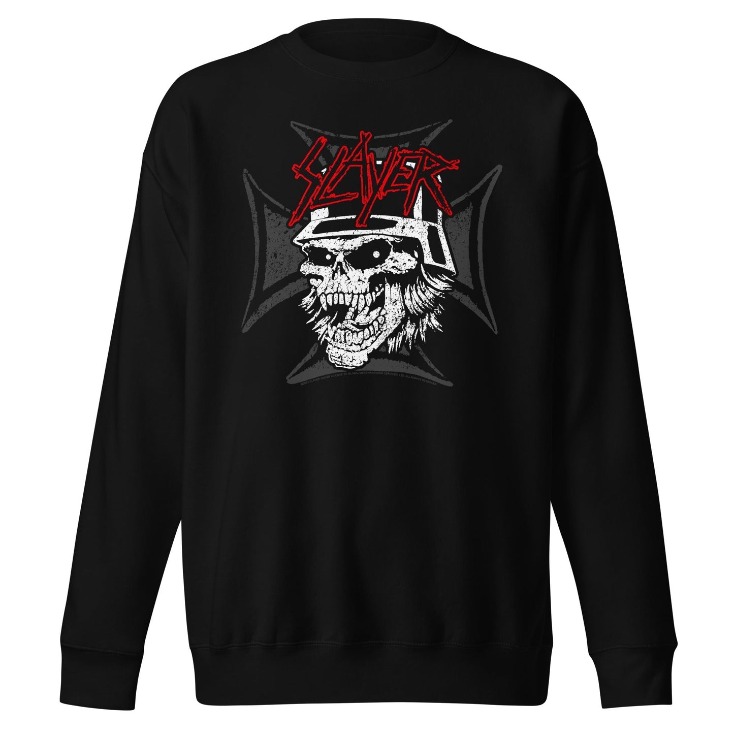 MerchMoment Slayer - Sticks and Skulls Sweatshirt [Apparel] Black