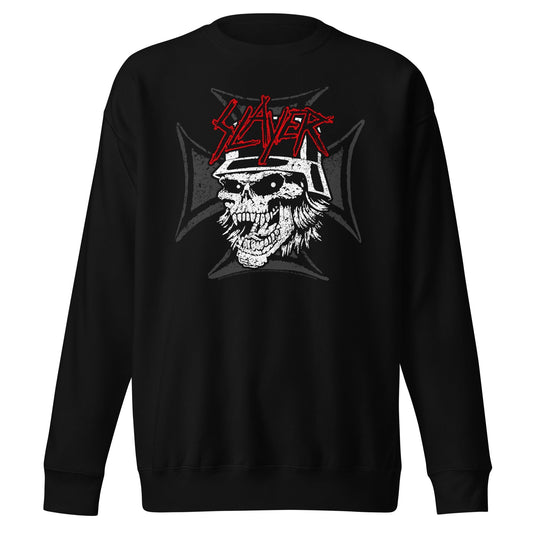 MERCHMOMENT Slayer - Sticks and Skulls Sweatshirt [Apparel] - Rock Band Apparel